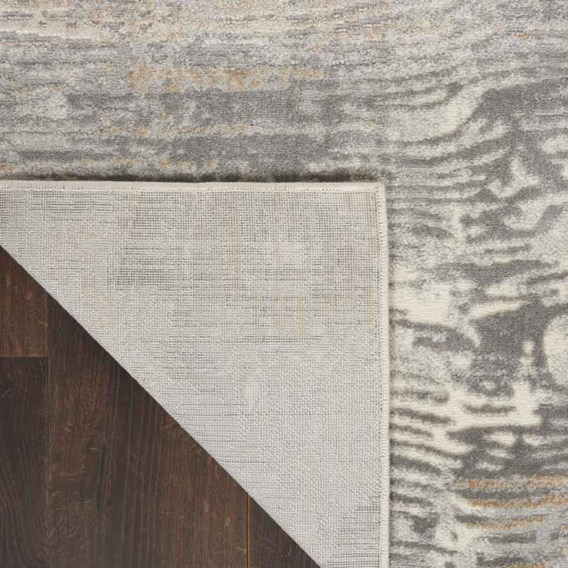 Solace Designer Hallway Runner SLA01 in Ivory Beige by Nourison