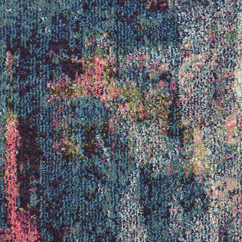 Celestial Abstract Hallway Runner Rugs CES09 Wave by Nourison