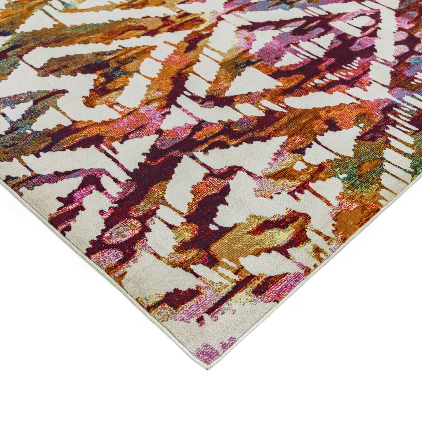 Amelie Diamond Geometric Rugs in AM01 Multi