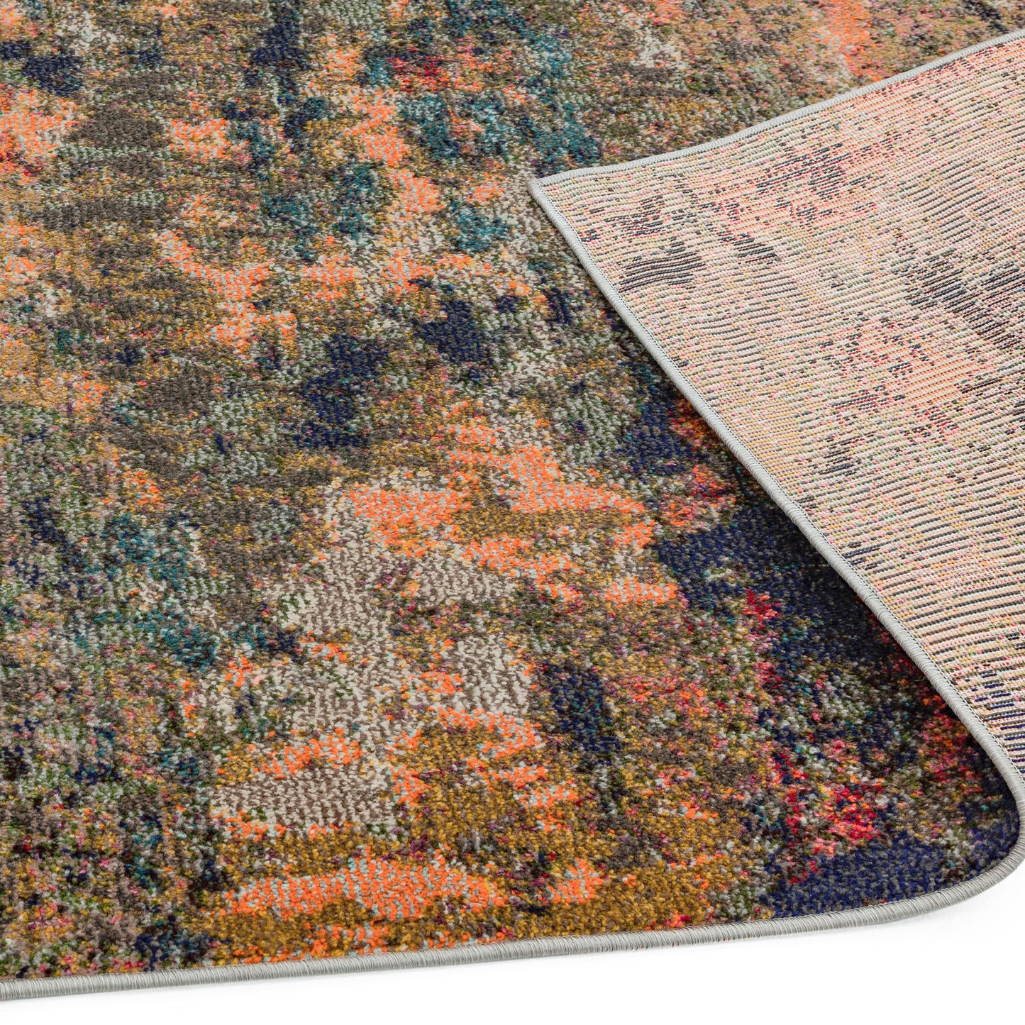 Colores Cloud Gardenia Abstract Rugs in CO01 Multi