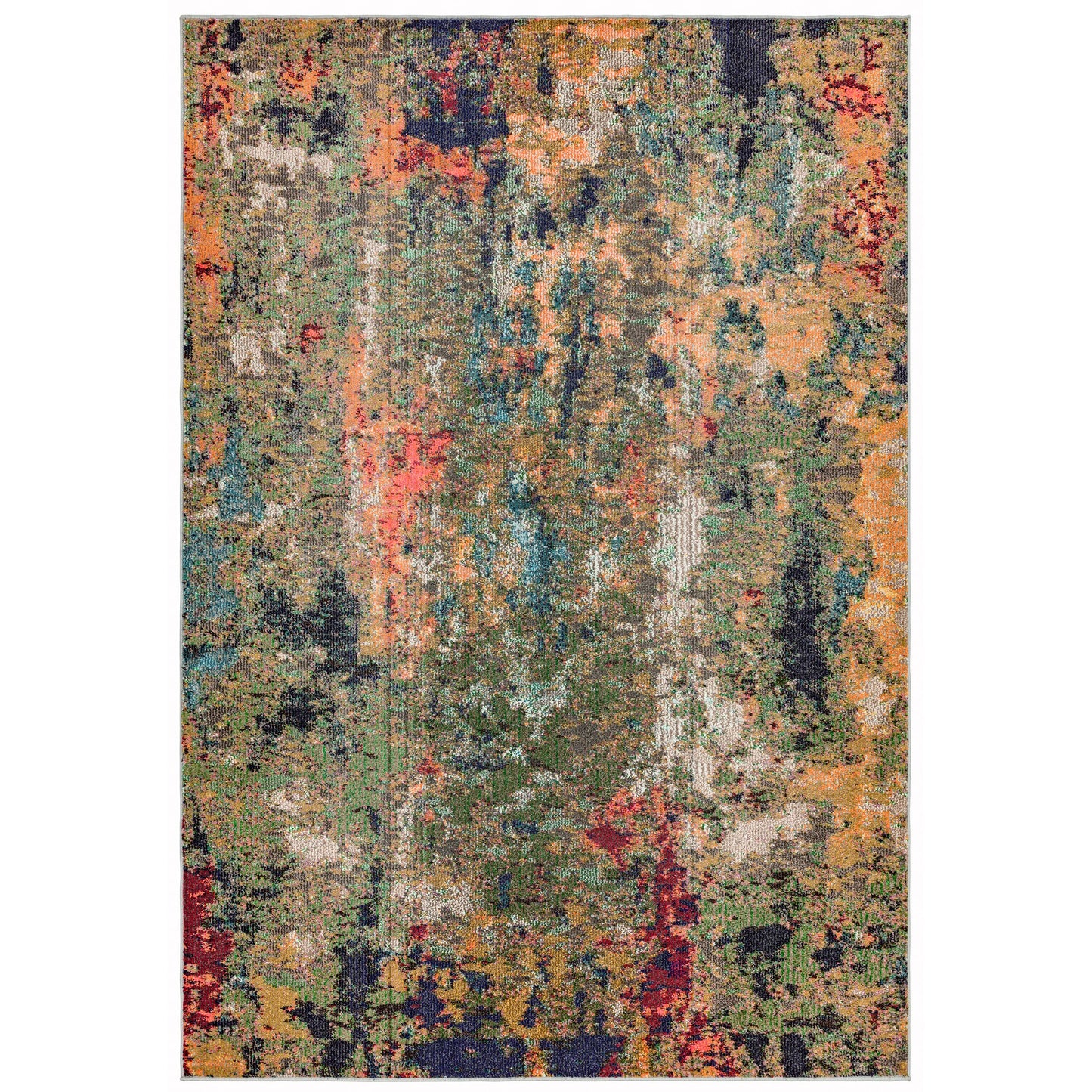 Colores Cloud Gardenia Abstract Rugs in CO01 Multi