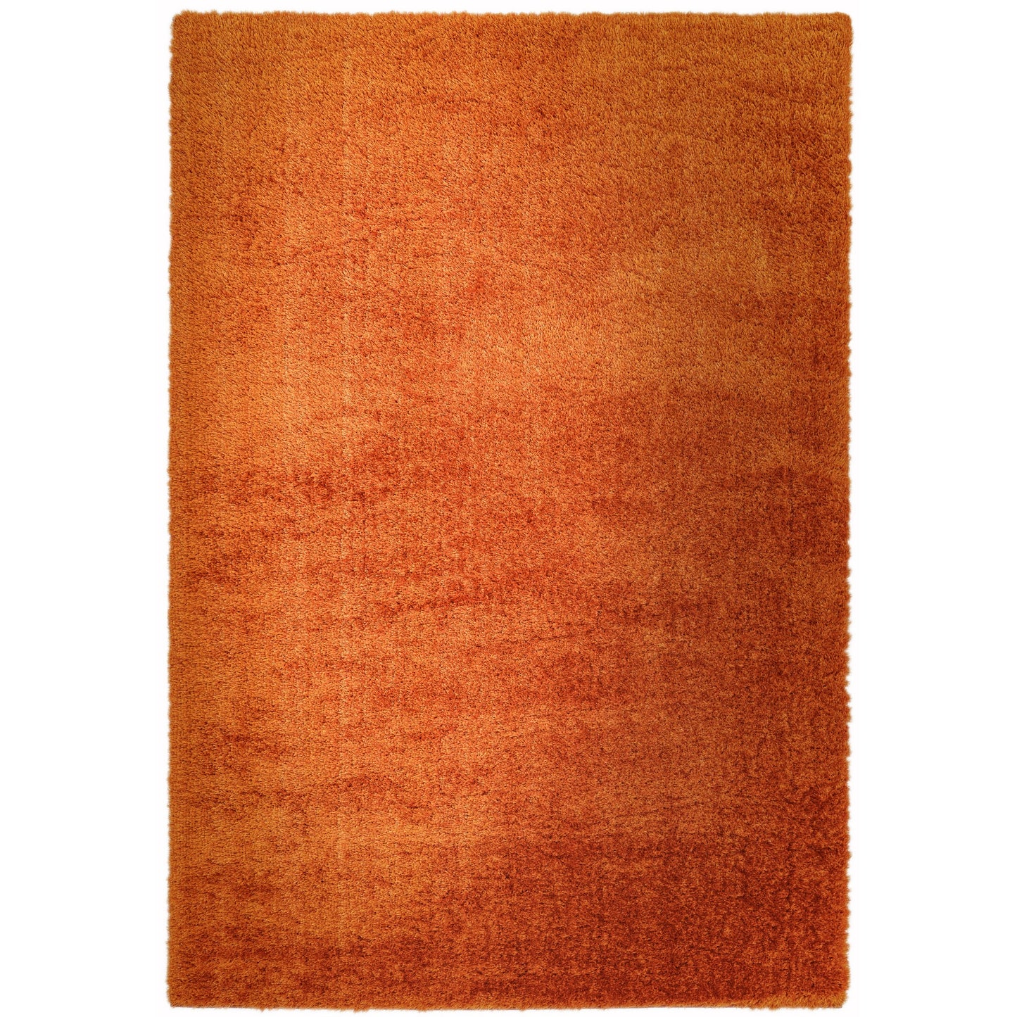 Payton Shaggy Soft Shimmer Rugs in Orange