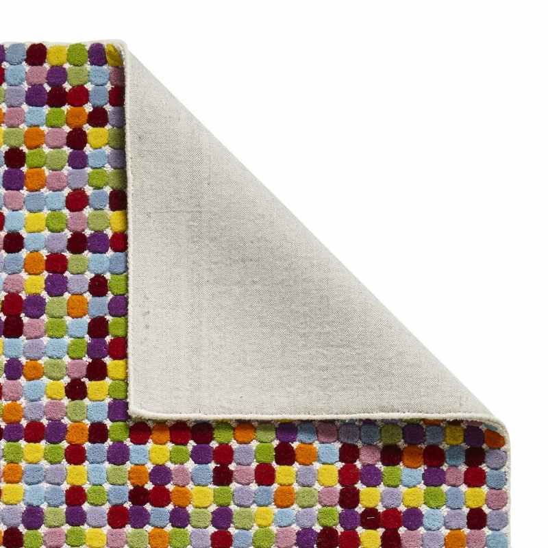 Prism PR429 Spot Wool Rugs in Multicolour