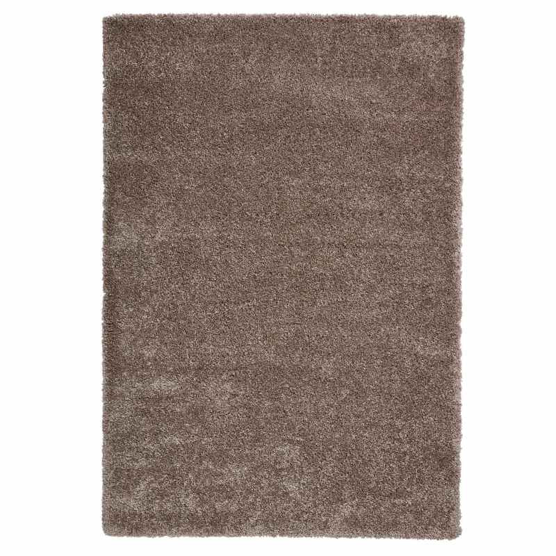 Sierra 9000 Plain Shaggy Rugs in Beige