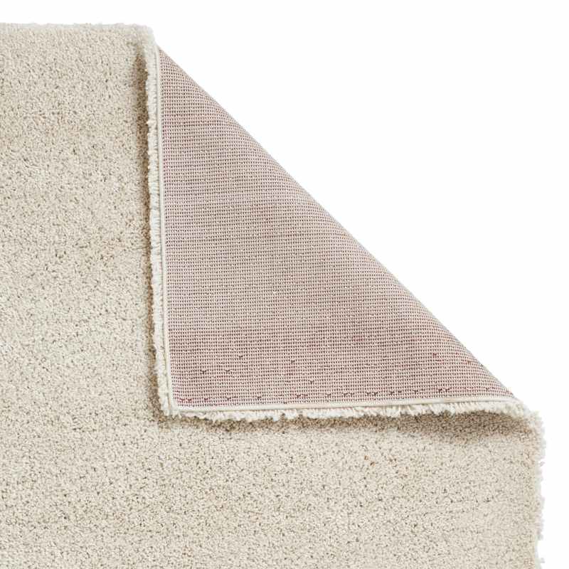 Sierra 9000 Plain Shaggy Rugs in Cream