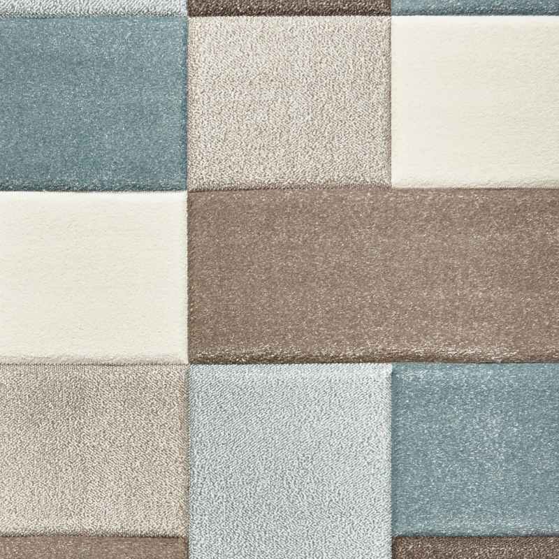 Brooklyn Hallway Runners 646 in Beige and Blue