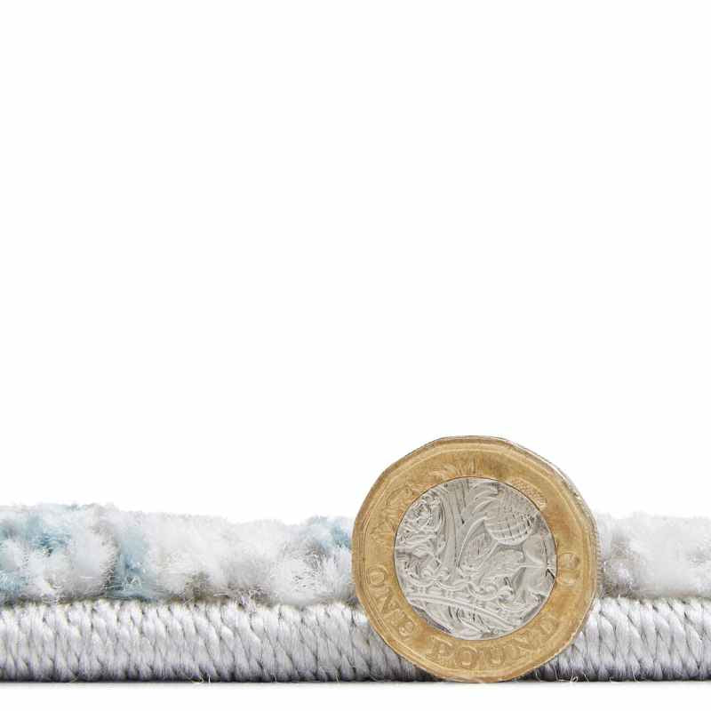Brooklyn 8595 Abstract Hall Runner in Ivory Grey Blue