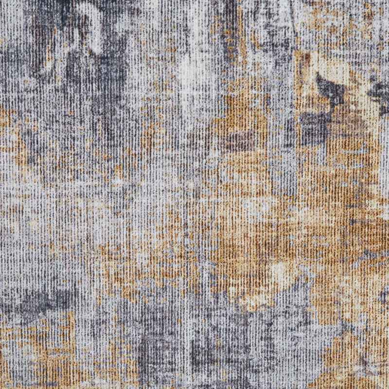 Rio G4719 Modern Abstract Rug in Grey Yellow
