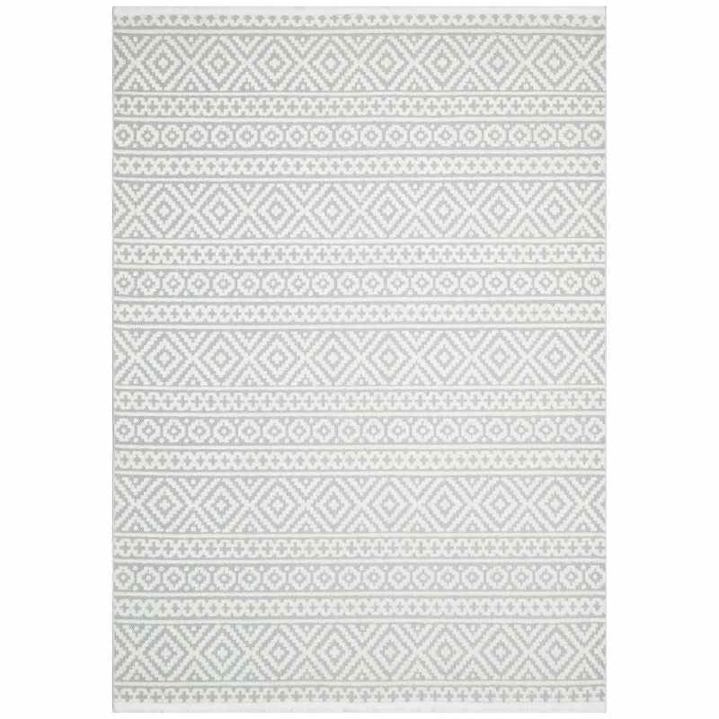 Jazz Jaz06 Indoor Outdoor Rugs in Silver Grey