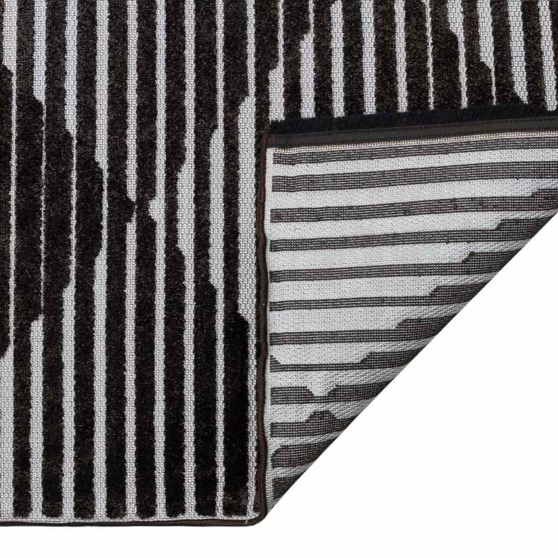 Jazz Jaz10 Indoor Outdoor Geometric Rugs in Grey