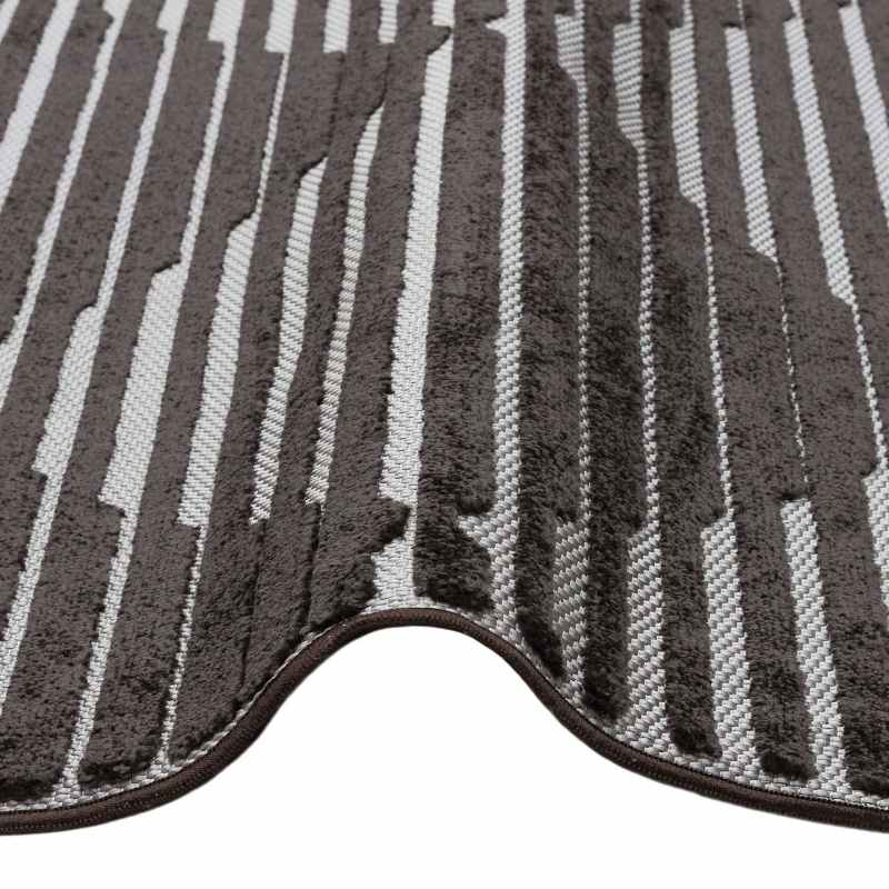 Jazz Jaz10 Indoor Outdoor Geometric Rugs in Grey