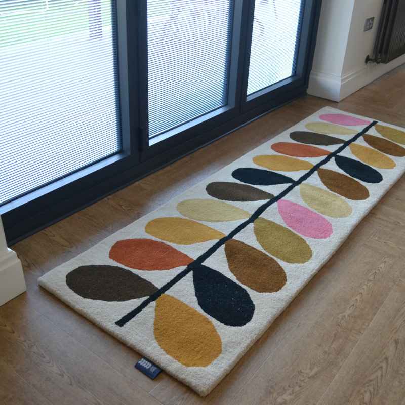 Multi Stem Runner Rugs 059503 in Autumn by Orla Kiely