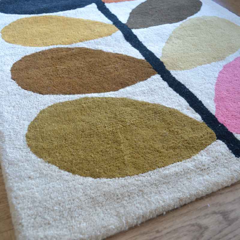 Multi Stem Runner Rugs 059503 in Autumn by Orla Kiely