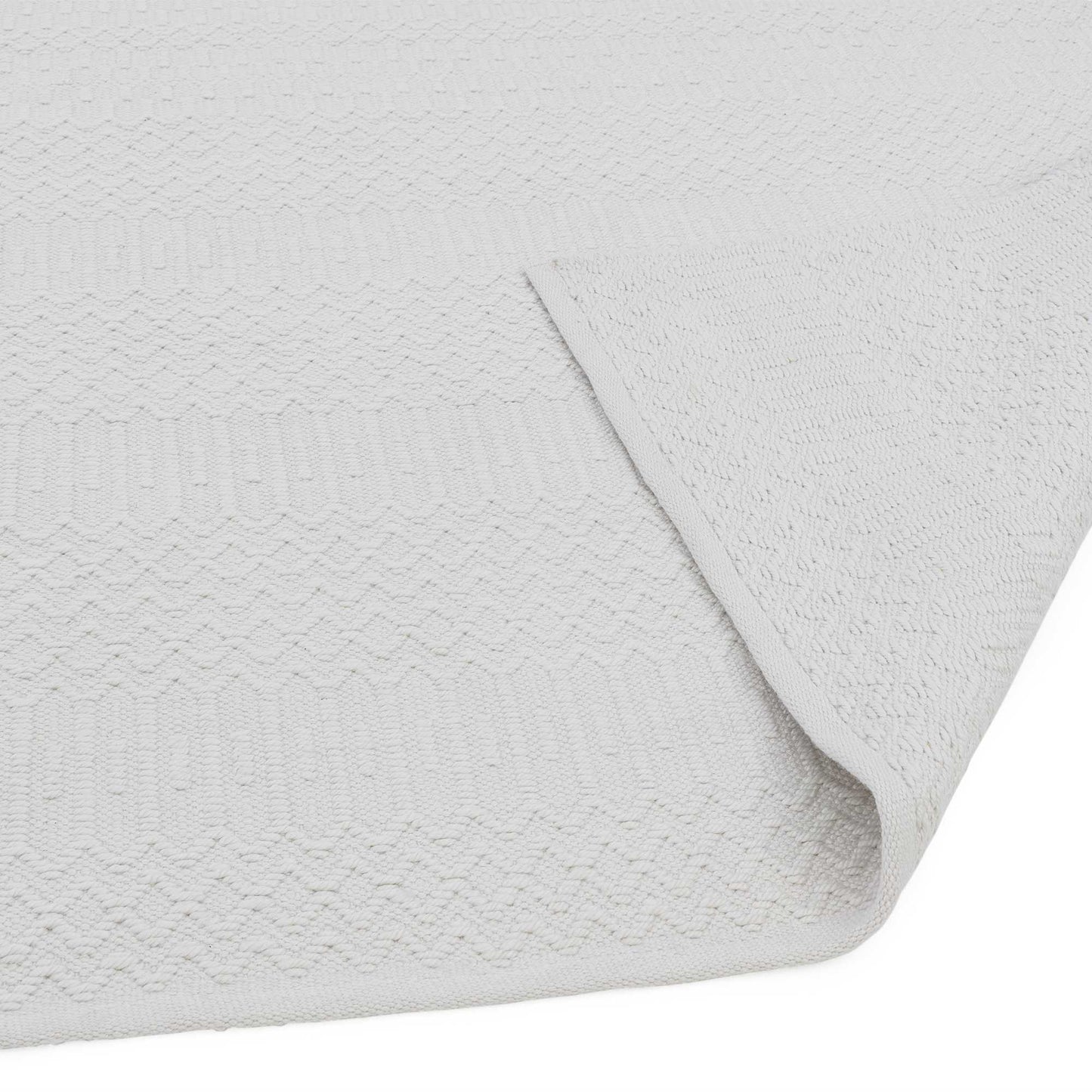 Halsey Geometric Indoor Outdoor Rugs in Natural Beige