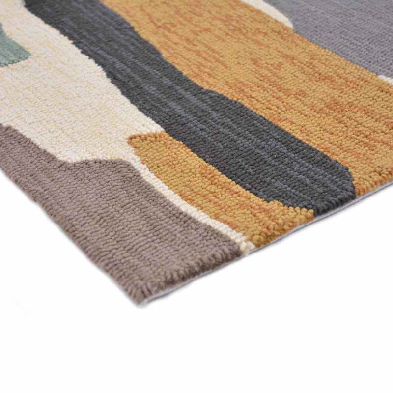 Trattino Indoor Outdoor Abstract Seaglass Rugs 444804 by Harlequin