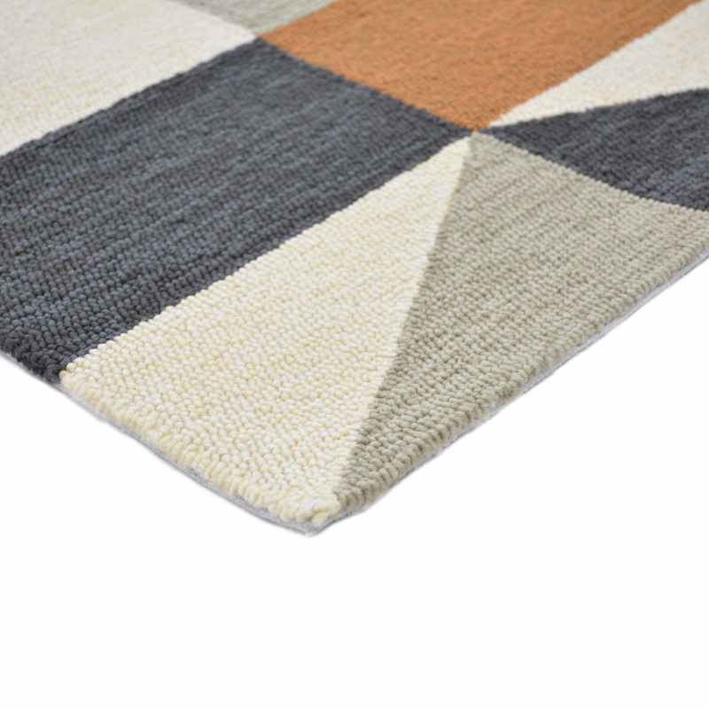 Scion Nuevo Geometric Indoor Outdoor Rugs 426102 Blush Pink