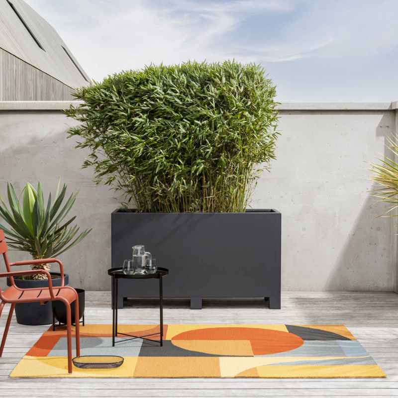 Habitat Matisse Indoor Outdoor Geometric Rugs in Multi 411705