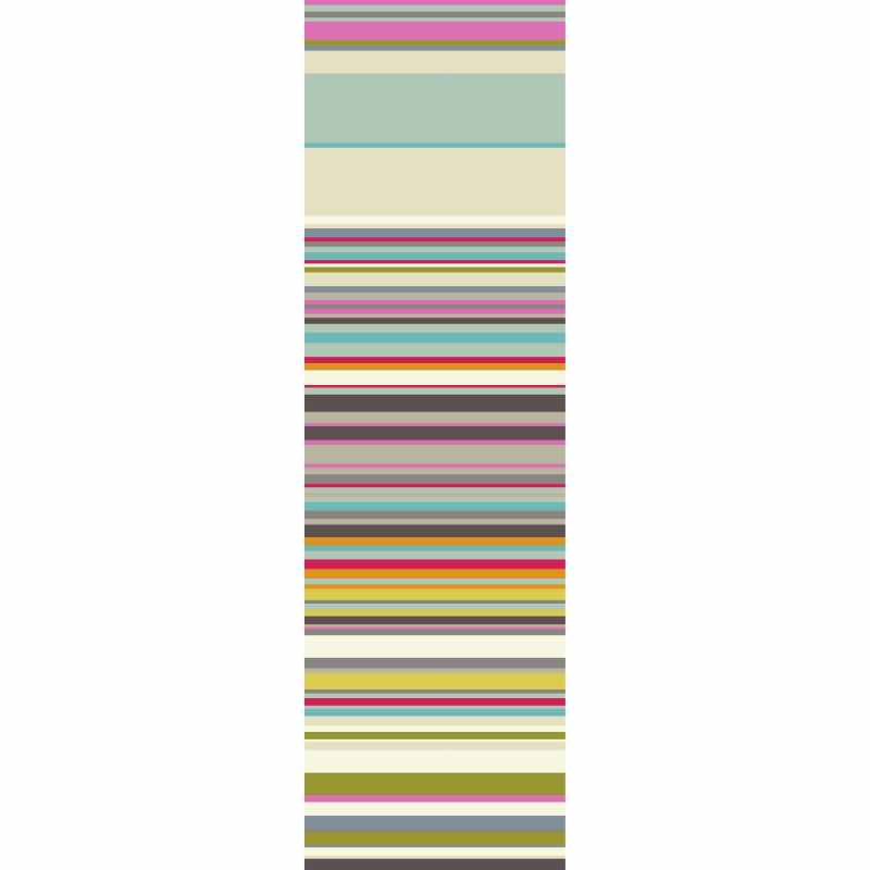 Habitat LaVida Indoor Outdoor Stripe Runner Rugs in Multi 476801