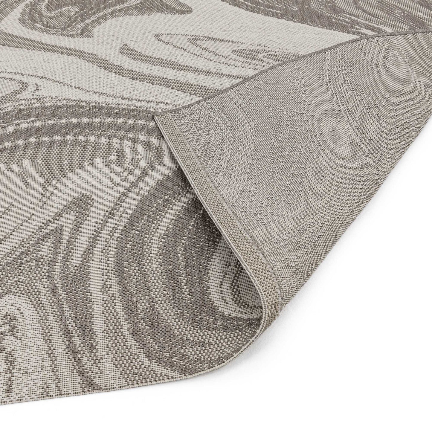 Patio PAT20 Marble Indoor Outdoor Rugs in Natural Beige