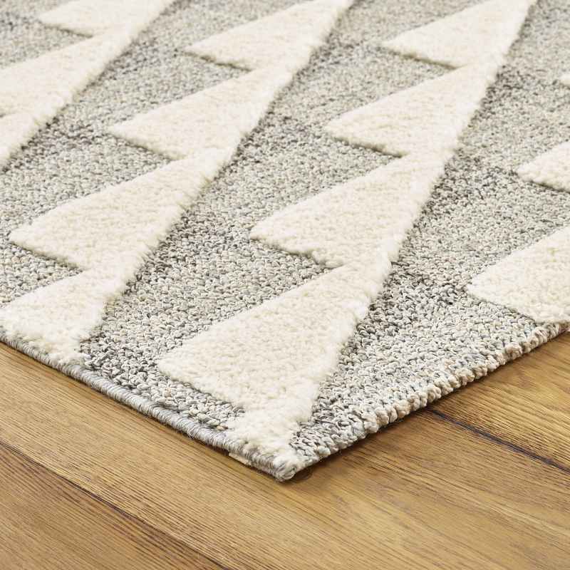 Maison Rugs 7730a in Light Grey(beyaz)