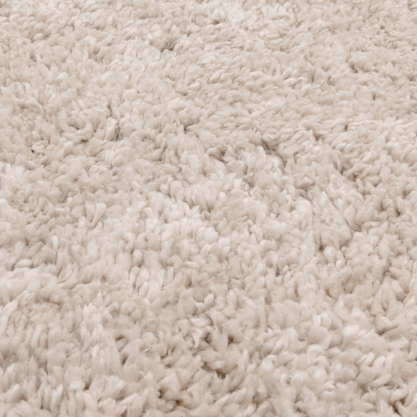 Ritchie Soft Plain Shaggy Rugs in Beige