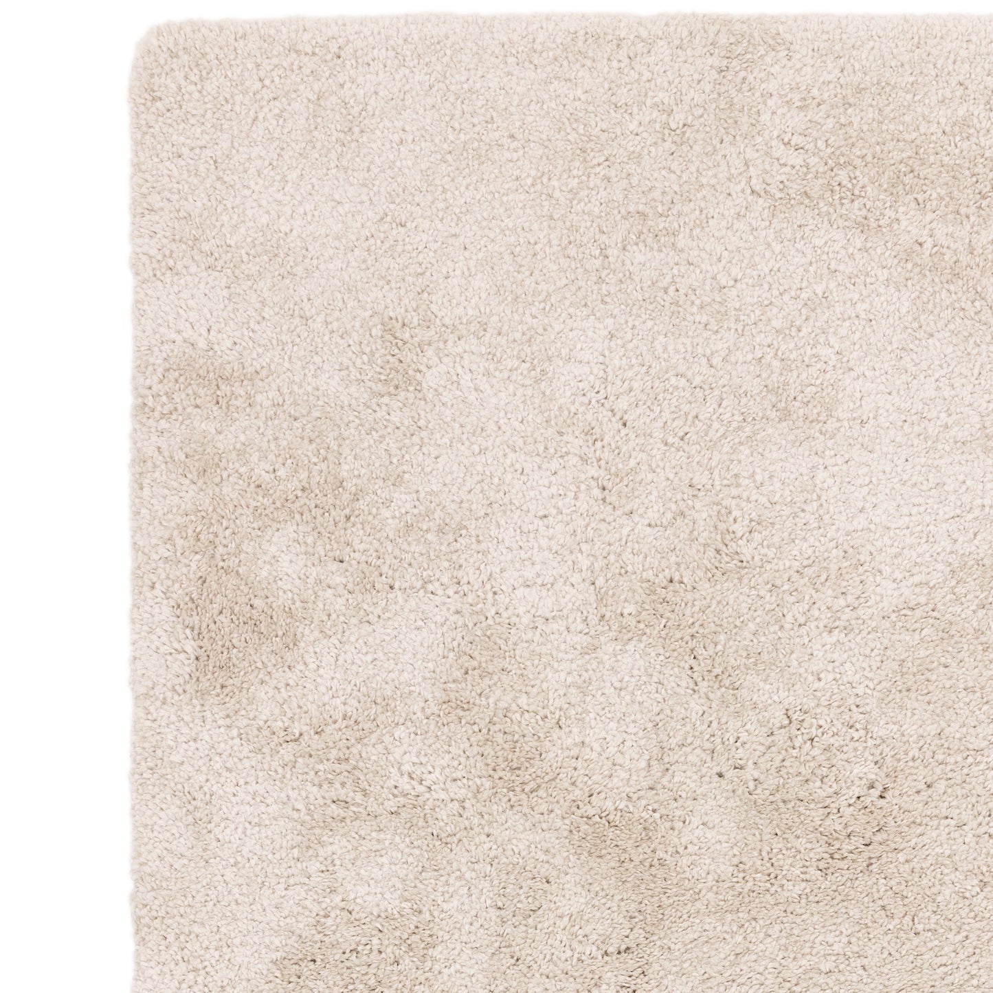 Ritchie Soft Plain Shaggy Rugs in Beige