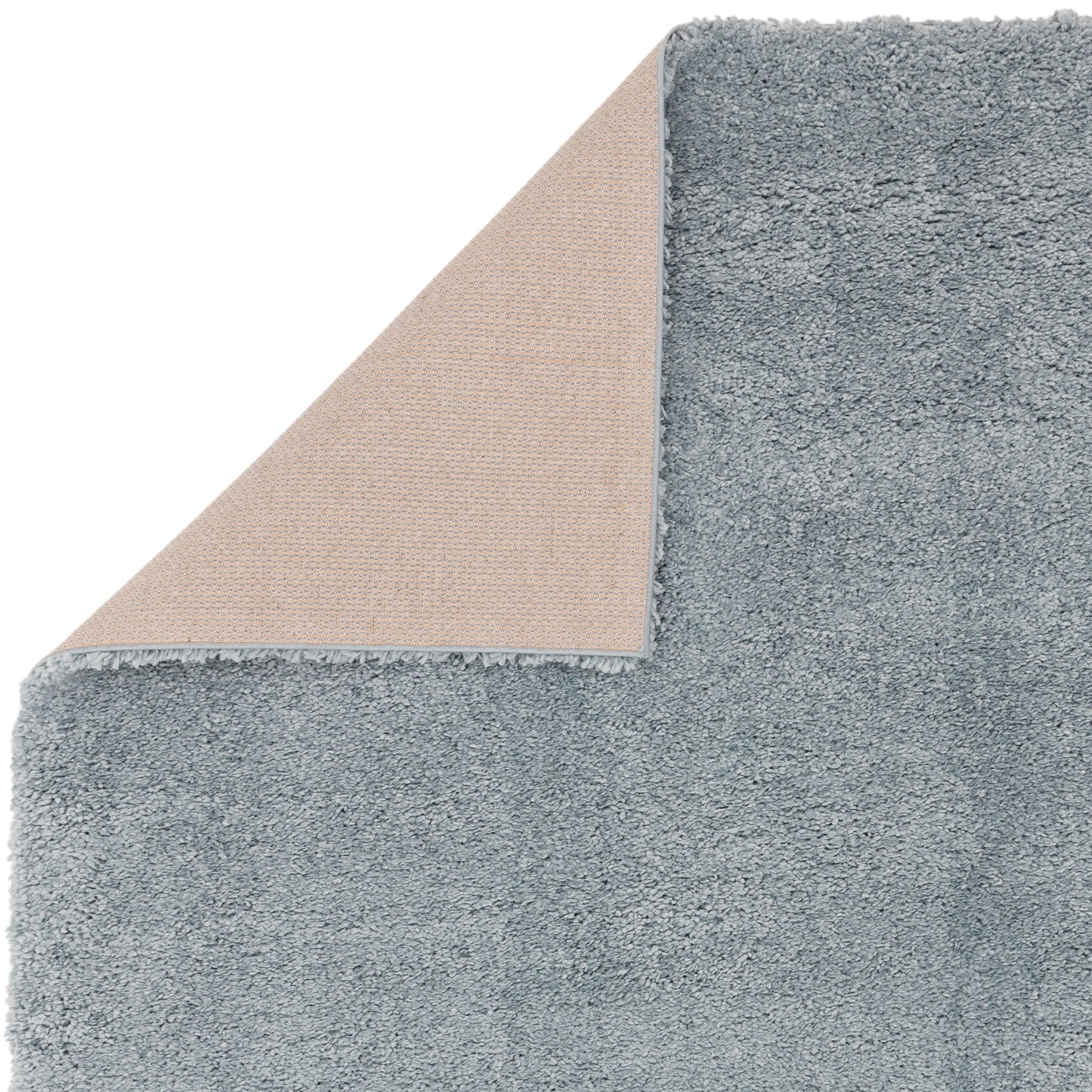 Ritchie Soft Plain Shaggy Rugs in Duck Egg Blue