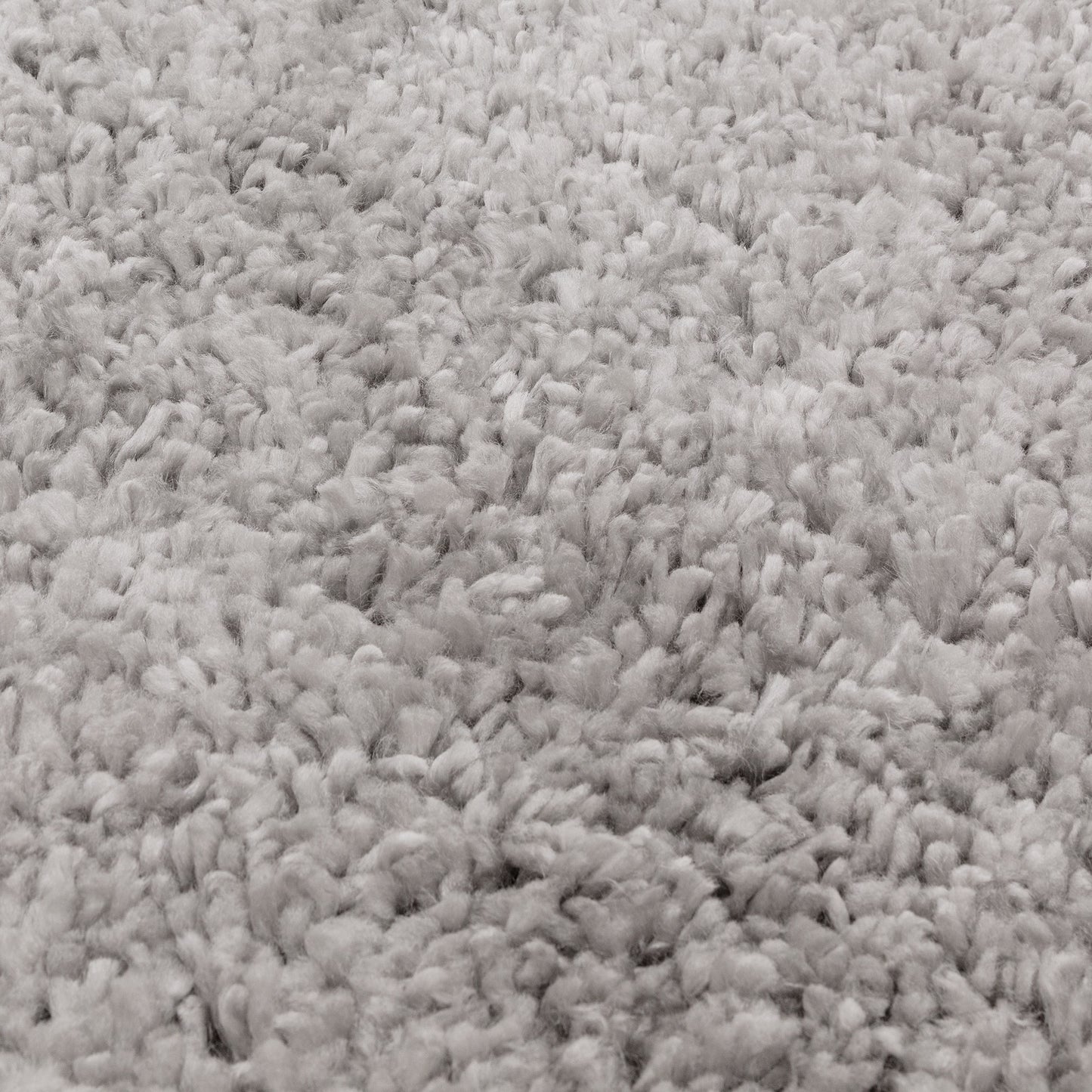 Ritchie Soft Plain Shaggy Rugs in Light Grey