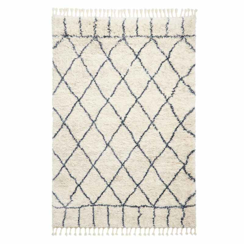 Aspen 1682 Boho Rugs in Ivory Grey