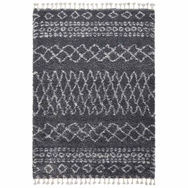 Aspen 1794 Boho Rugs in Grey Ivory