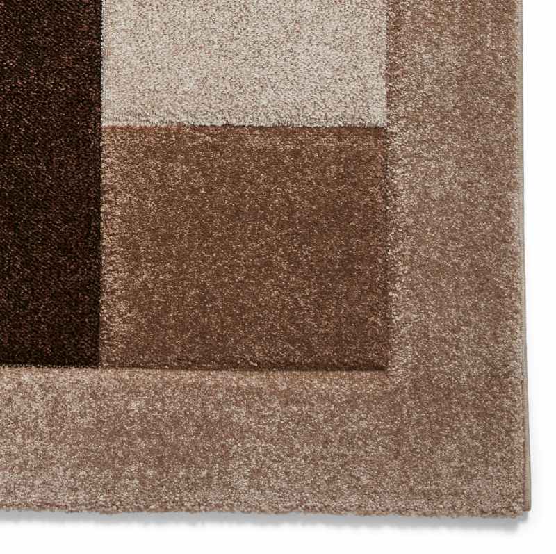 Brooklyn Modern Blocks Rugs BRK04 in Beige