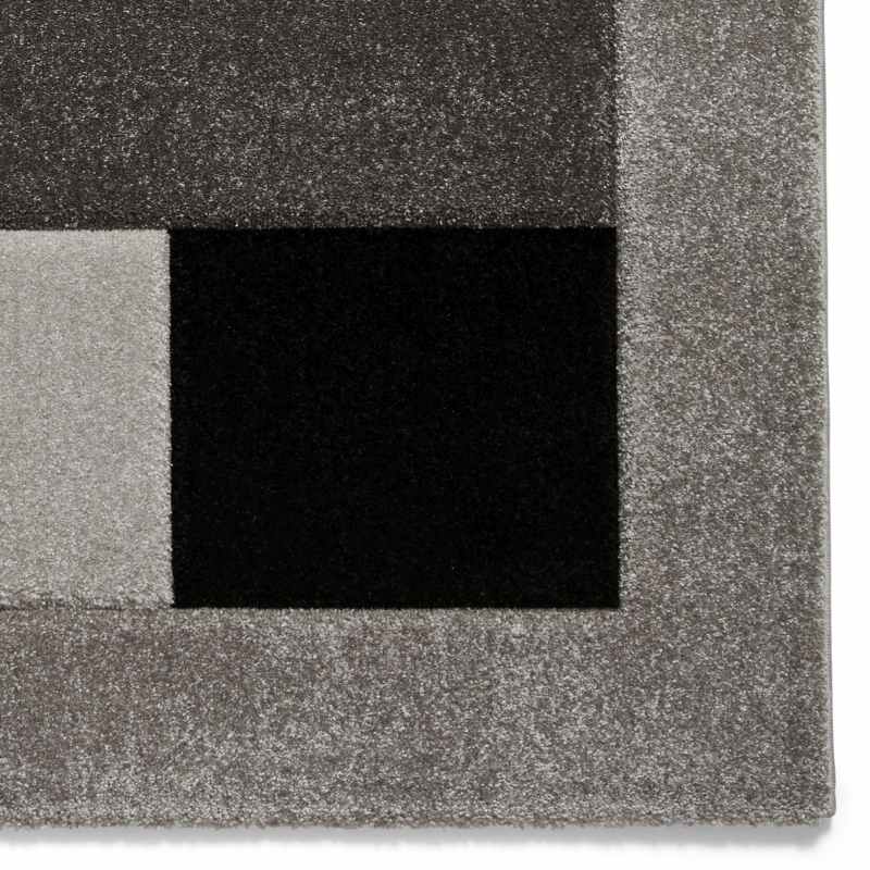 Brooklyn Modern Blocks Rugs BRK04 in Grey