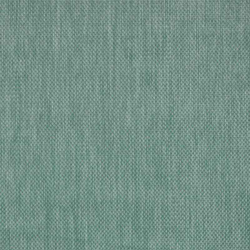 POP Plain Indoor Outdoor Boho Rug in Dark Green