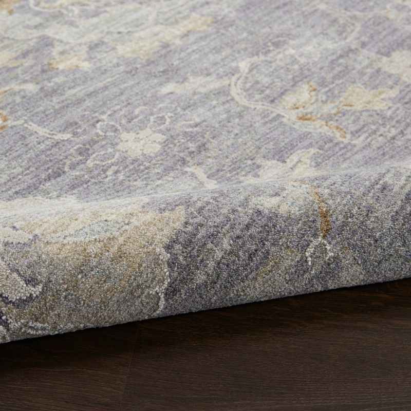Nourison Infinite Persian Rugs IFT04 in Charcoal Grey