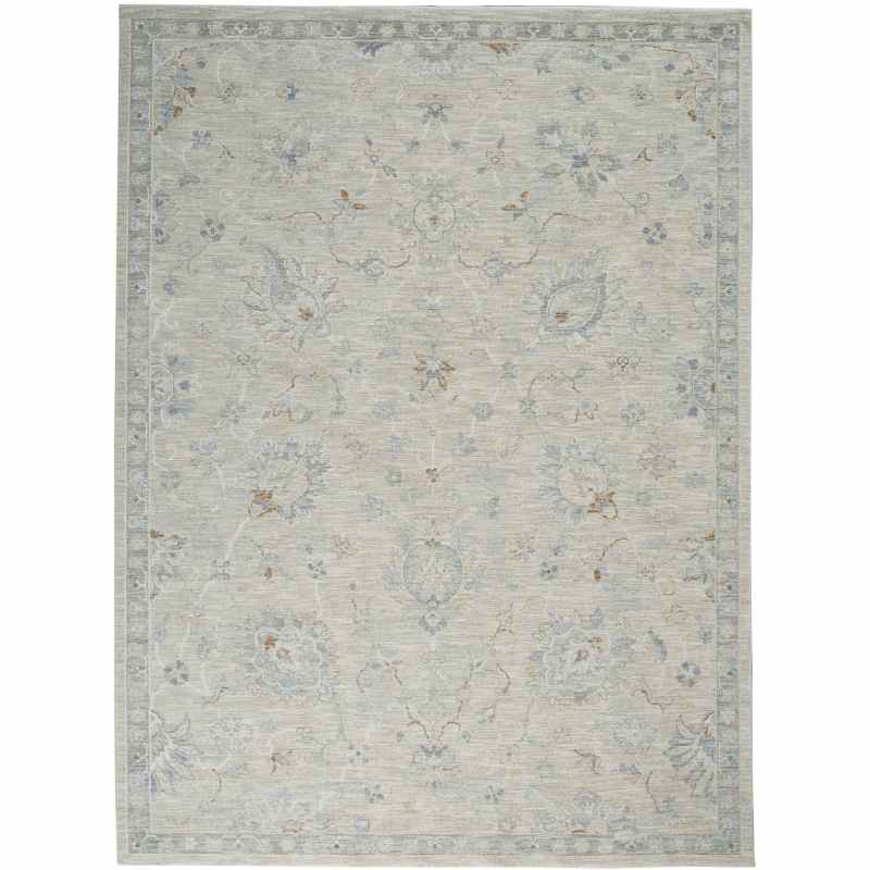 Nourison Infinite Persian Rugs IFT04 in Light Grey