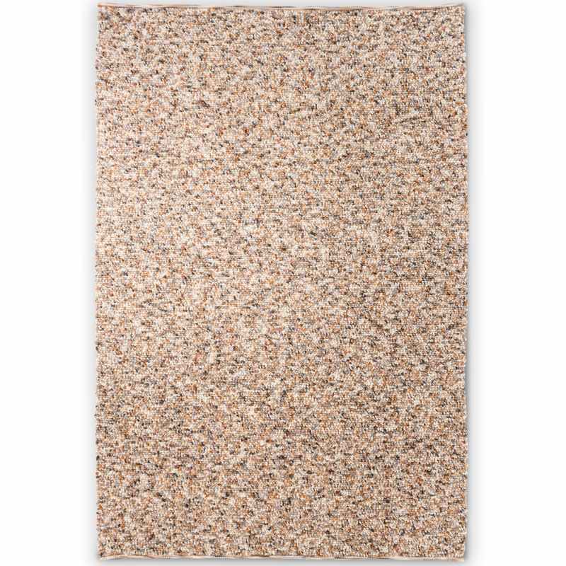 Pebble Shaggy Rugs in Beach Beige 129801 By Brink and Campman