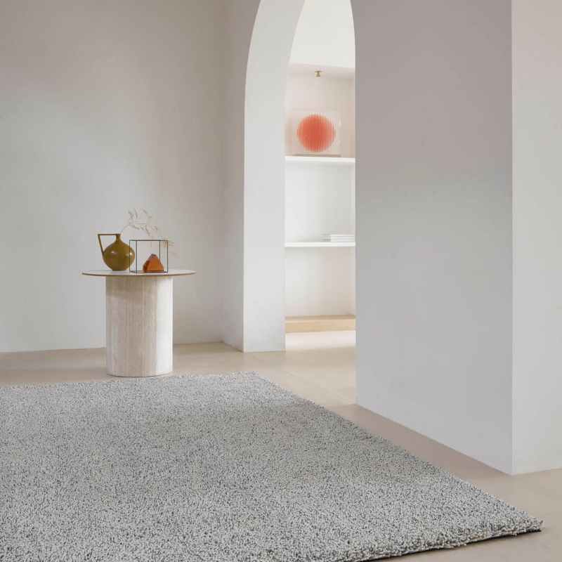 Trace Cut Shaggy Rugs in midnight blue 120908 By Brink and Campman
