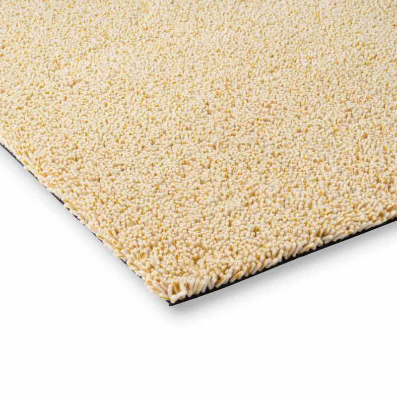 Trace Cut Shaggy Rugs in turmaric yellow 120906 By Brink and Campman