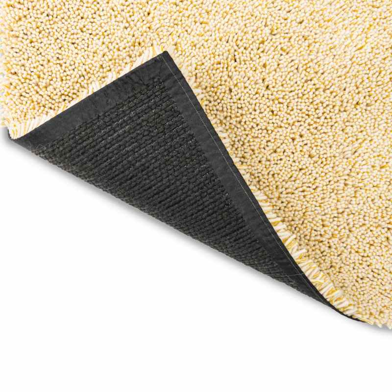 Trace Cut Shaggy Rugs in turmaric yellow 120906 By Brink and Campman