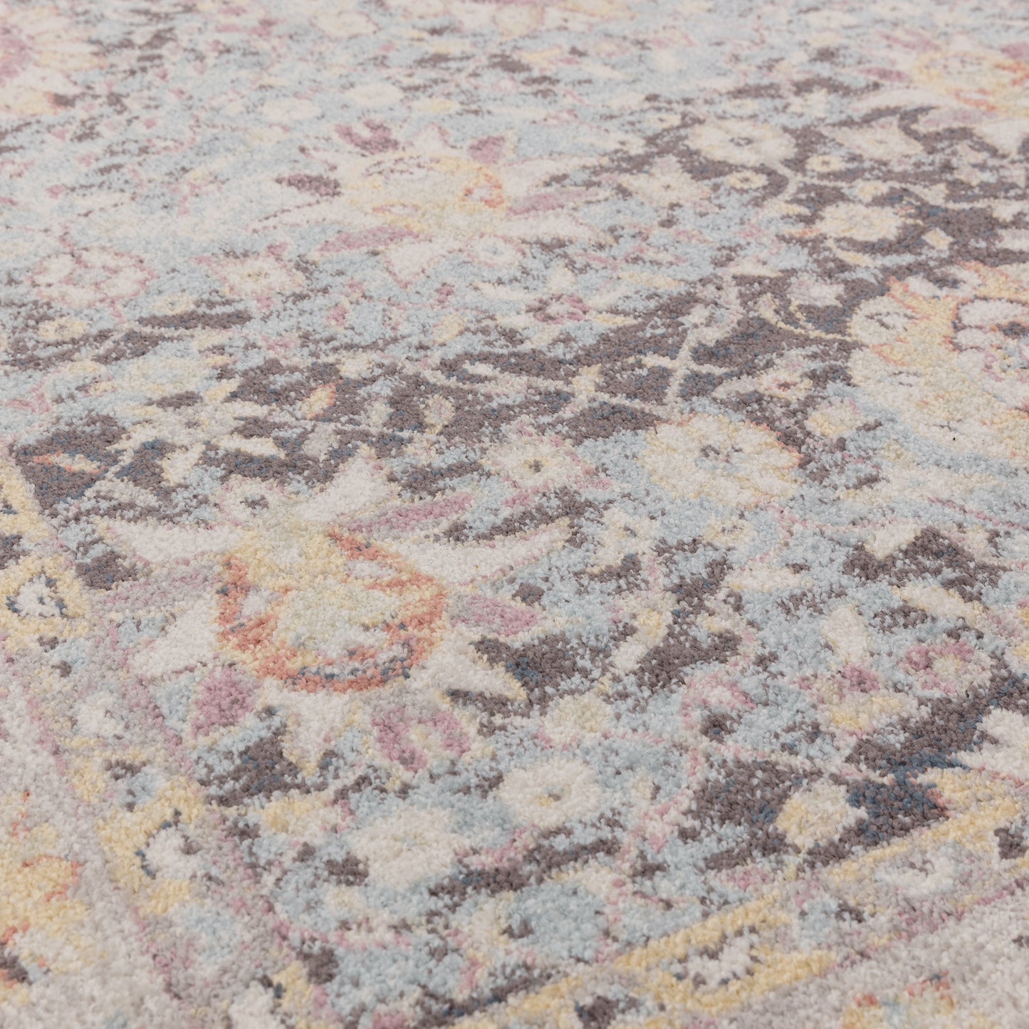 Flores Gita FR03 Traditional Persian Floral Rugs in Multi