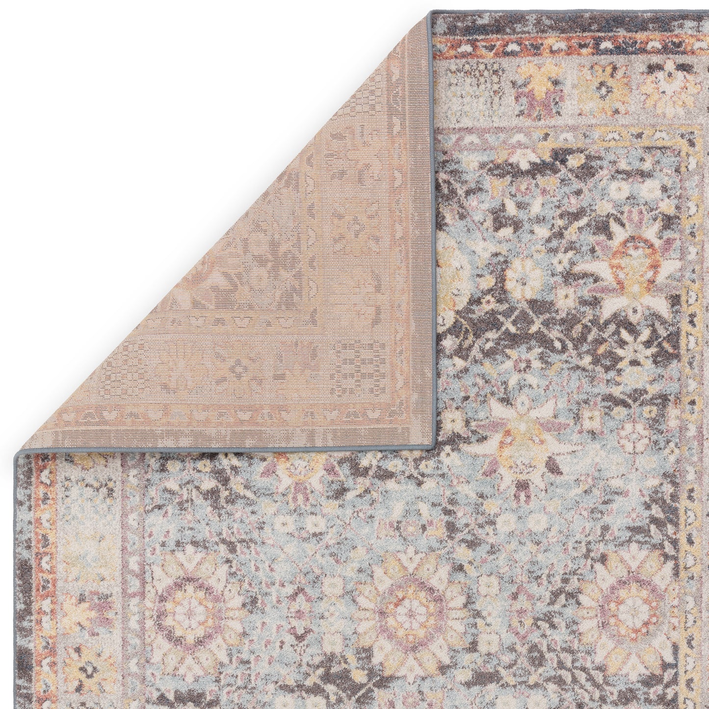 Flores Gita FR03 Traditional Persian Floral Rugs in Multi