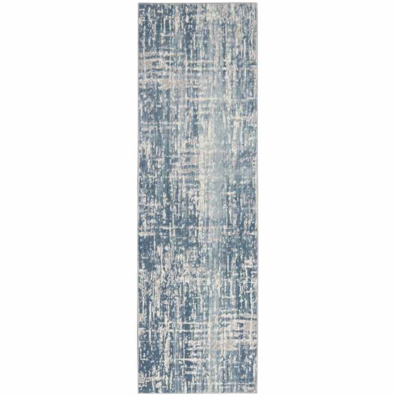 CK005 Enchanting ECH04 Runner Rug by Calvin Klein in Seaglass Ivory