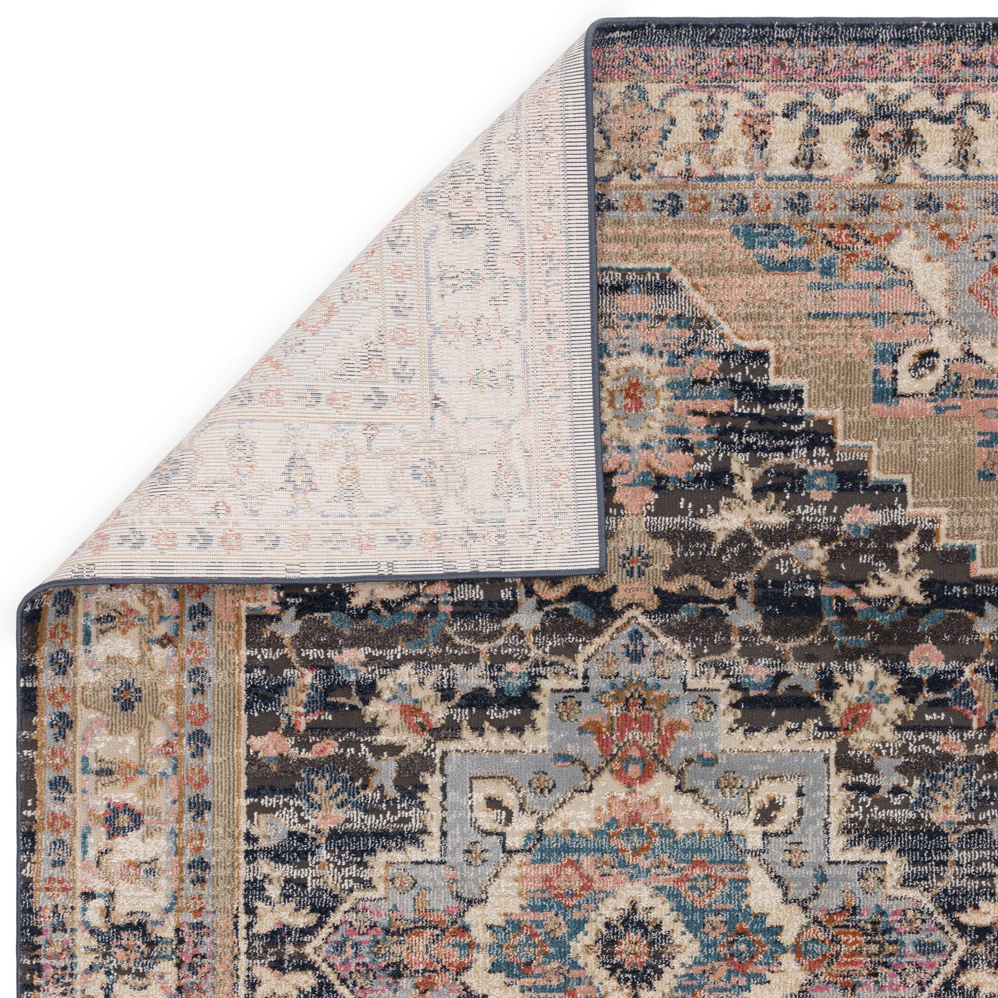 Zola Razan Traditional Persian Rugs in Charcoal