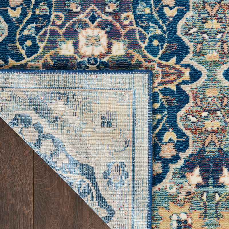 Ankara Global Hallway Runners ANR16 in Navy Multi