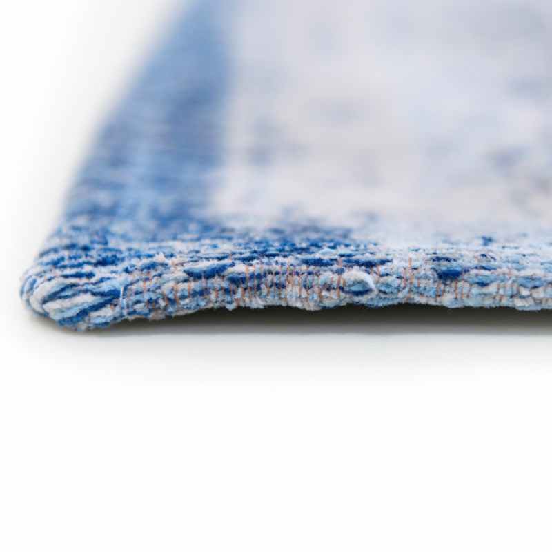 Louis De Poortere Fading World Medallion Designer Rugs 9065 Grey Jeans
