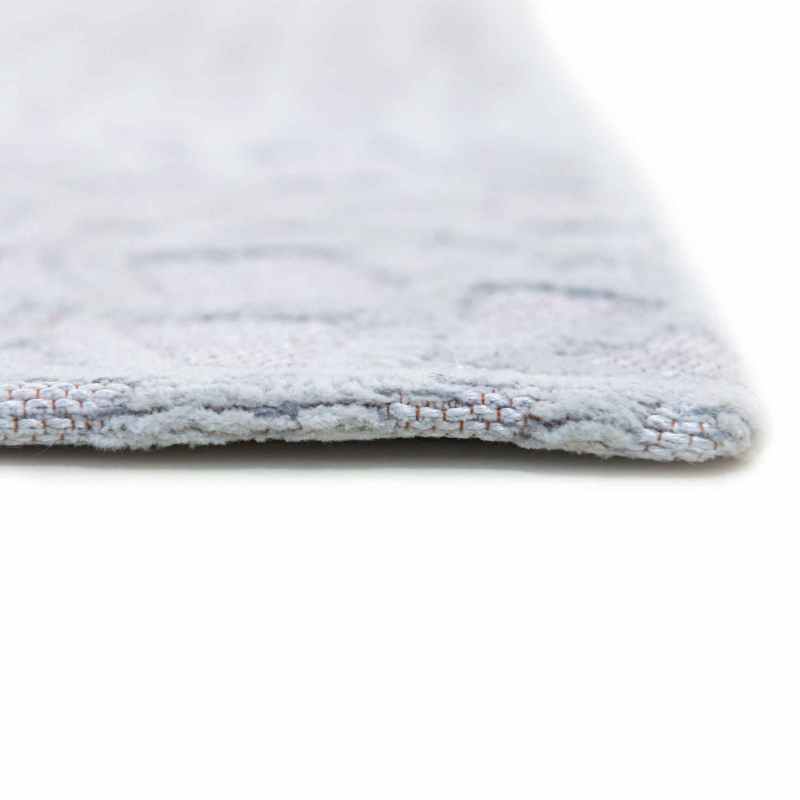 Louis De Poortere Structures Trammel Rug 9246 in Willow White