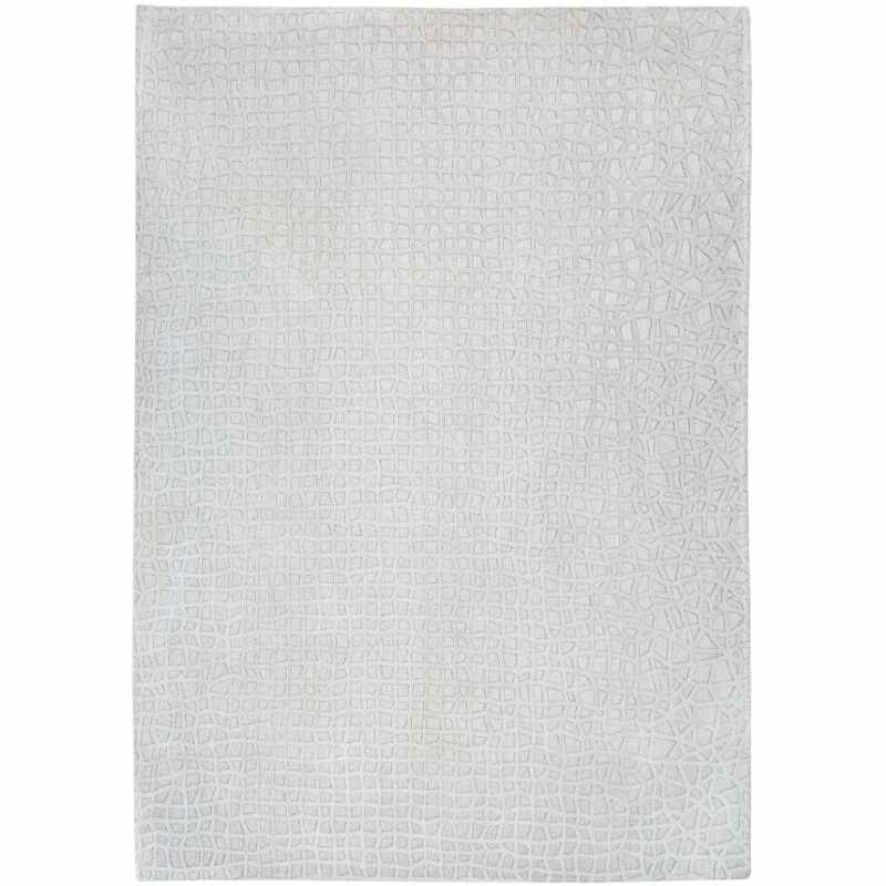 Louis De Poortere Structures Trammel Rug 9246 in Willow White
