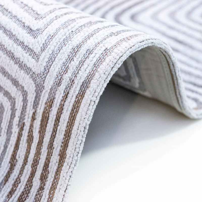 Louis De Poortere Meditation Coral Rug 9228 in Oyster White