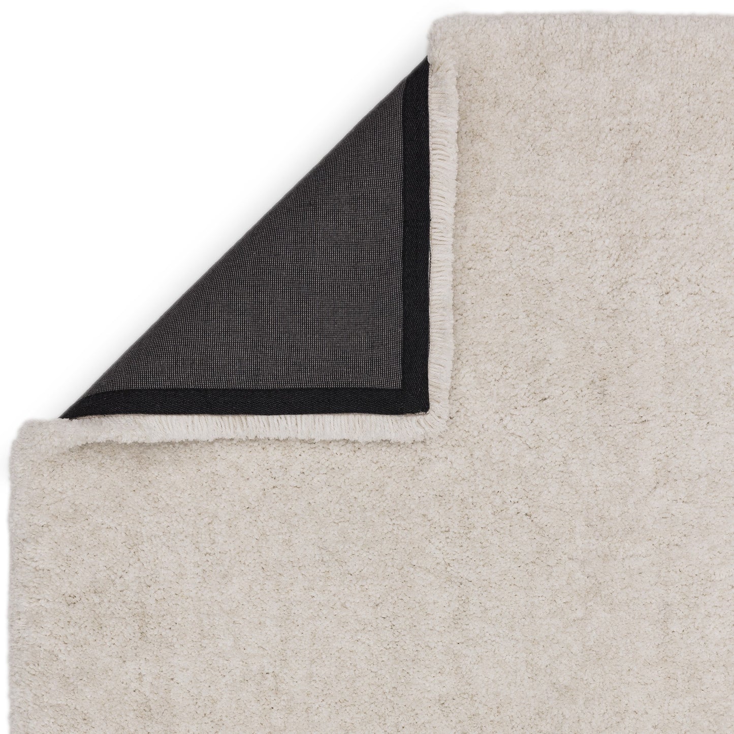 Asiatic Barnaby Soft Plain Shaggy Rugs in Off White