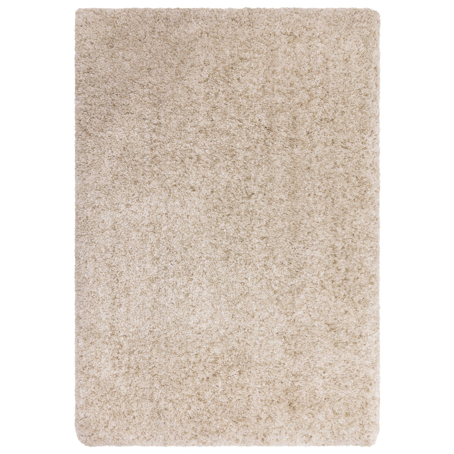 Asiatic Barnaby Soft Plain Shaggy Rugs in Sand Beige